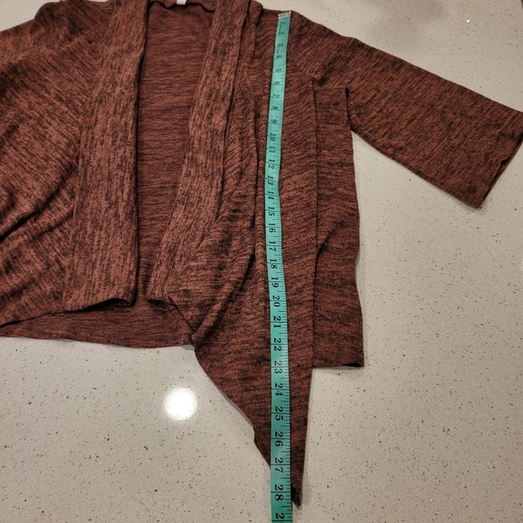 PerSeption Concept Open Cover Up Lightweight Cardigan Size XL - Picture 5 of 9